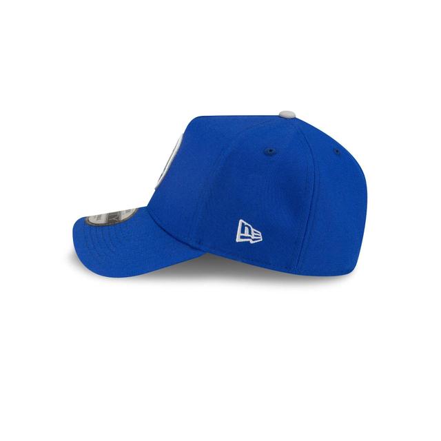 Chicago Cubs Pattern Denim 9FORTY A-Frame Snapback Hat Male Product Image