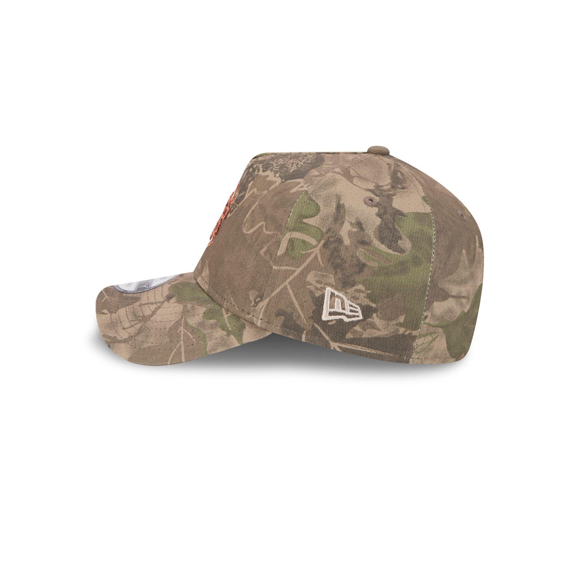 Chicago Cubs Leaf Camo 9FORTY A-Frame Snapback Hat Male Product Image