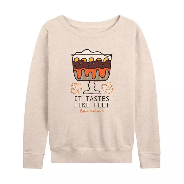 Plus Size Friends It Tastes Like Feet Lightweight French Terry Sweatshirt, Womens Product Image