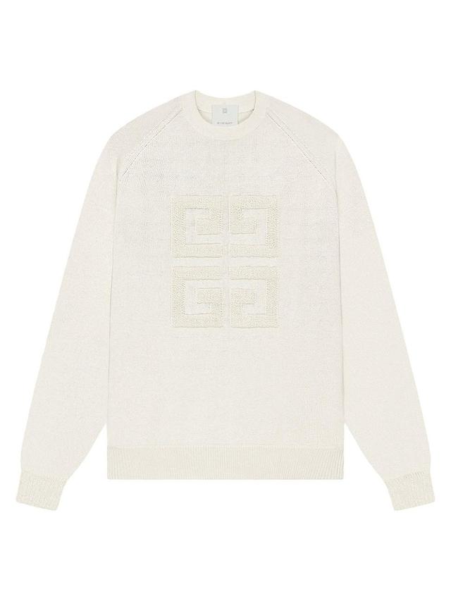 Womens 4G Sweater in Cashmere Product Image