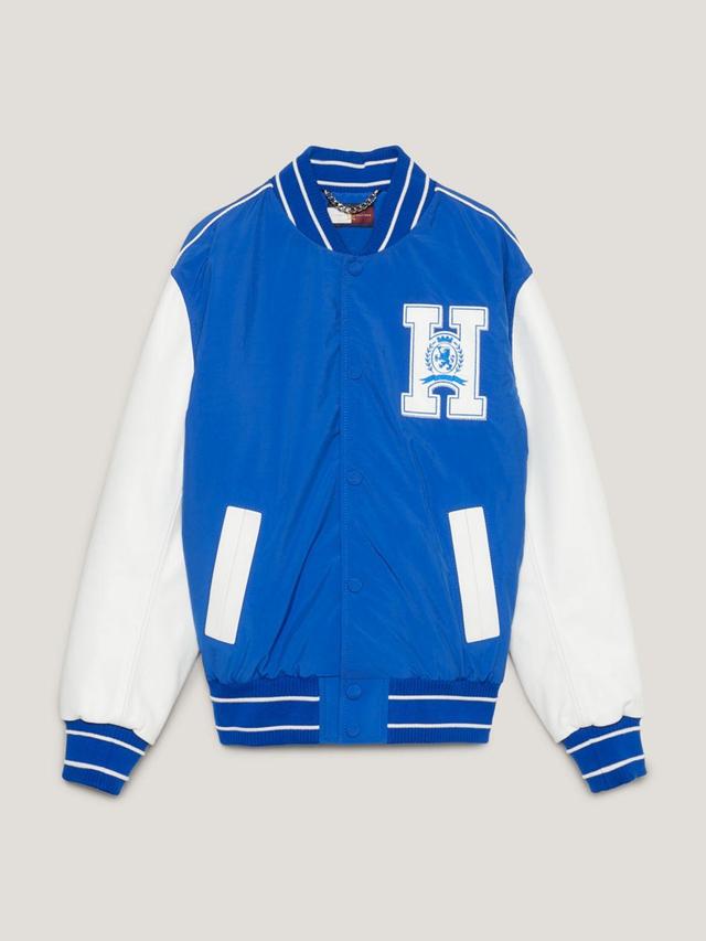 Tommy Hilfiger Men's Crest Logo Varsity Jacket Product Image