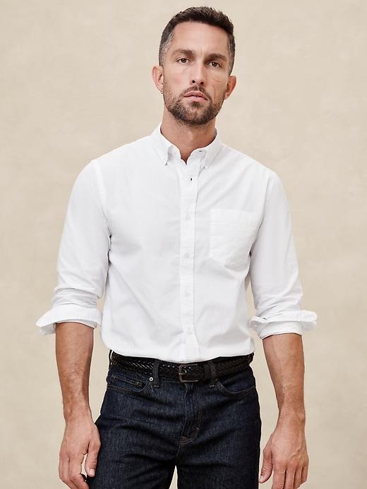 Slim Softwash Cotton Shirt Product Image