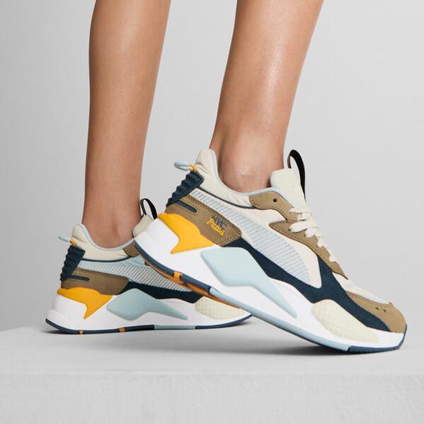 PUMA RS-X NYC Women's Sneakers in Alpine Snow/Oak Branch/Grey Skies Product Image