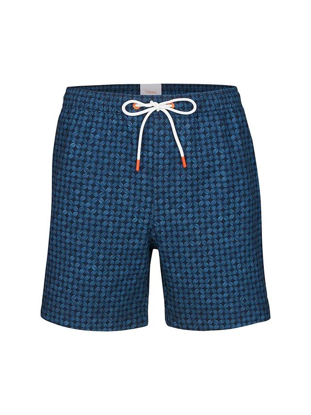 Mens Panza Geometric Swim Shorts Product Image