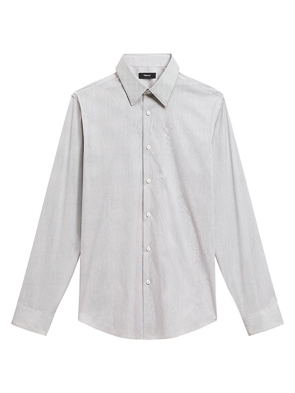 Mens Sylvain Poplin Button-Front Shirt Product Image