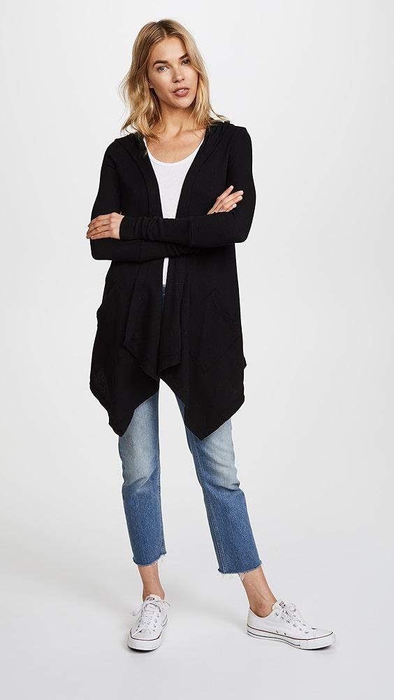 Splendid Thermal Cardigan with Hood | Shopbop Product Image