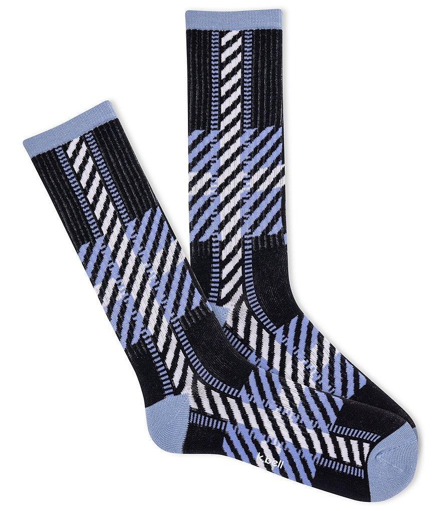 K. Bell Frances Plaid Crew Dress Socks Product Image