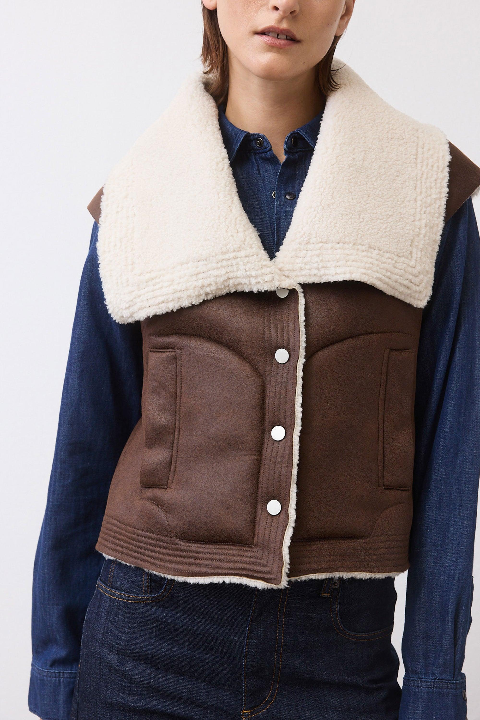 Reversible Summit Shearling Vest Product Image