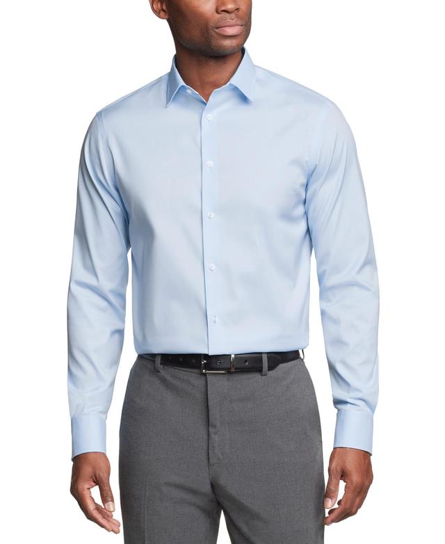 Men's Refined Cotton Stretch Regular Fit Dress Shirt Product Image