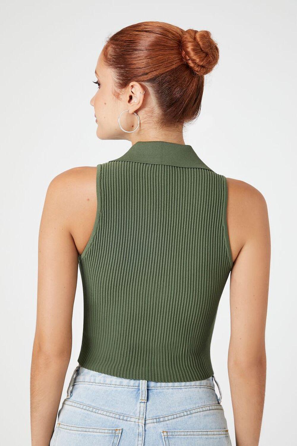 Ribbed Sweater-Knit Crop Top | Forever 21 Product Image