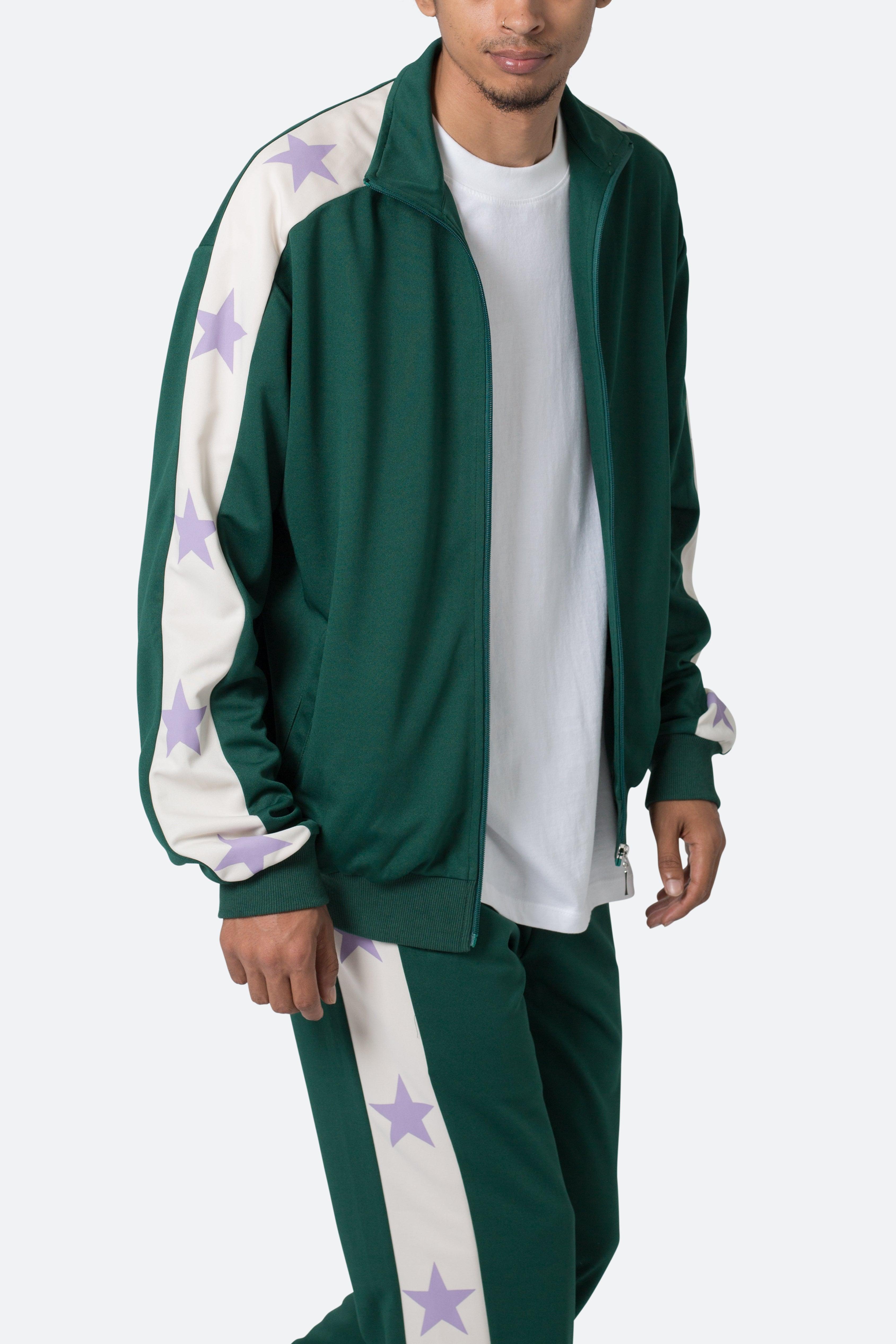 Star Track Jacket - Green Product Image