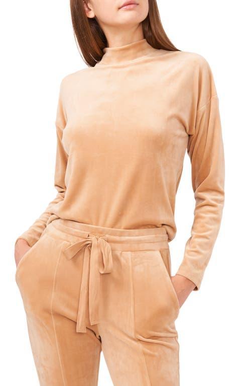 1.STATE Velour Turtleneck Top Product Image