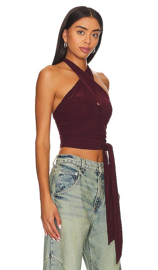 Charlize Halter Top MAJORELLE Product Image