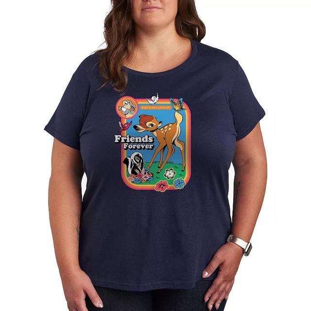 Disneys Bambi Plus Friends Forever Graphic Tee, Womens Product Image