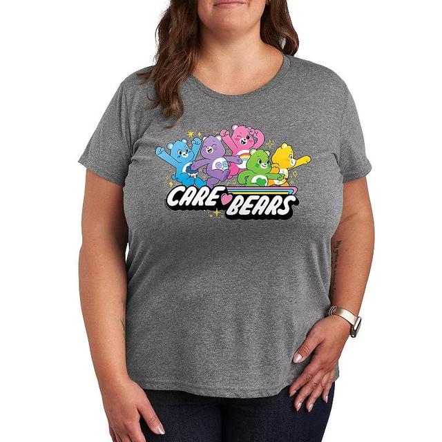 Plus Care Bears Unlock The Magic Logo Group Graphic Tee, Womens Product Image