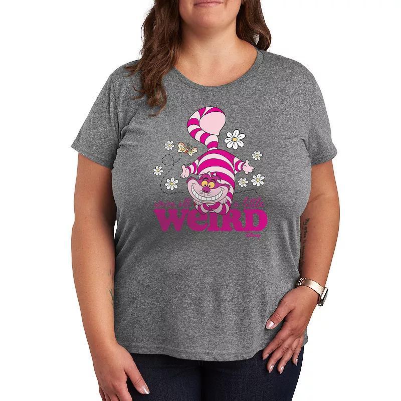 Plus Sesame Street Doodle Oscar Graphic Tee, Womens Grey Gray Product Image