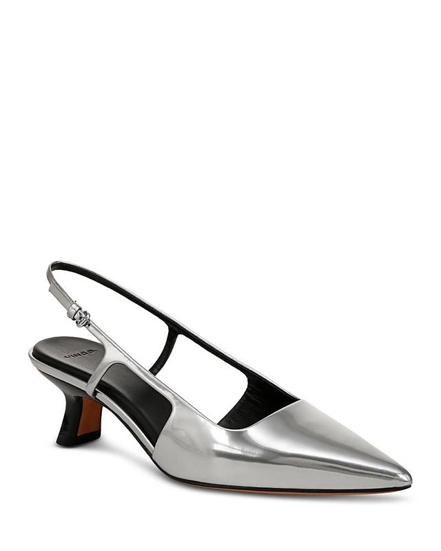 Vince Camuto Womens Bianca Slingback Mid Heel Pumps Product Image