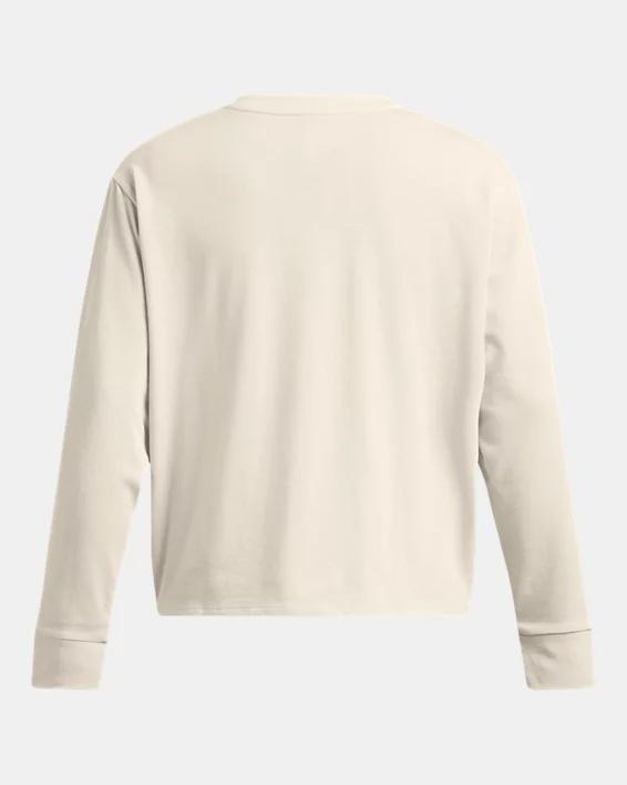 Women's UA Heavyweight Boxy Cropped Long Sleeve Product Image