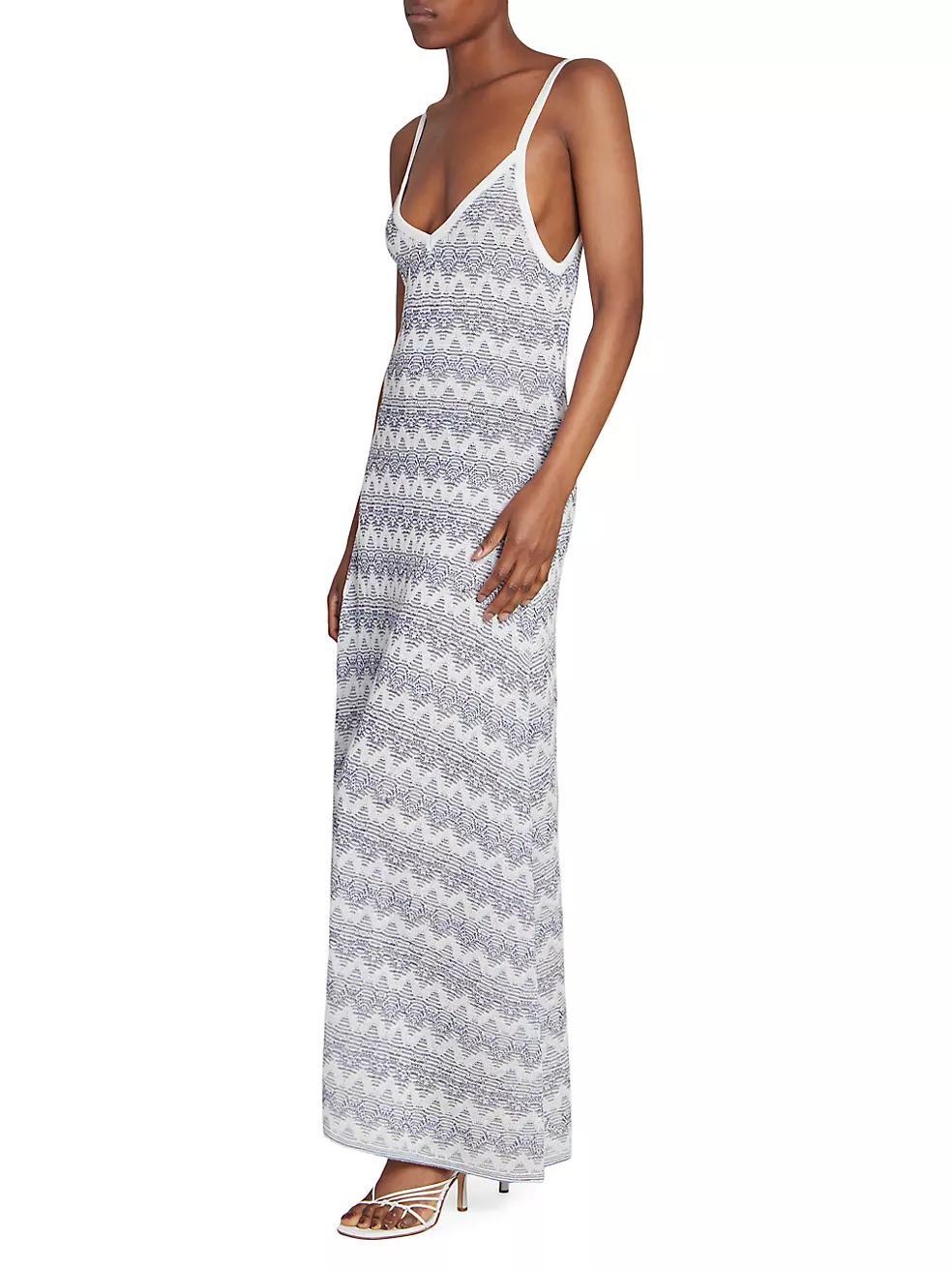 Palais Chevron Knit Cami Dress Product Image