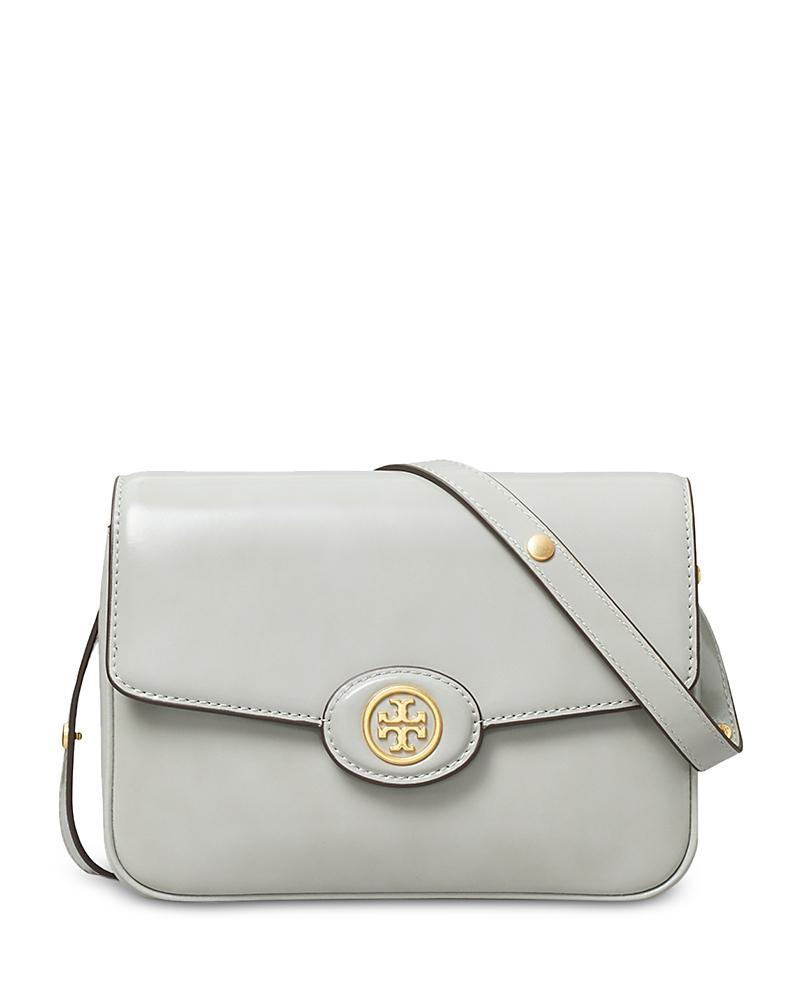 Tory Burch Robinson Spazzolato Leather Shoulder Bag Product Image