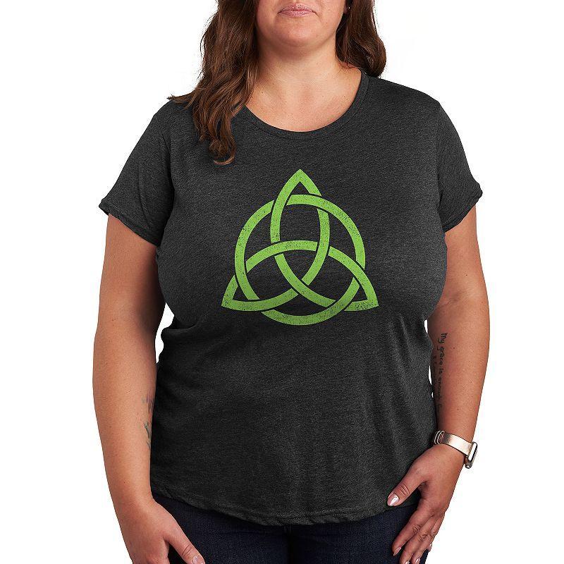 Plus Celtic Knot Graphic Tee, Womens Product Image