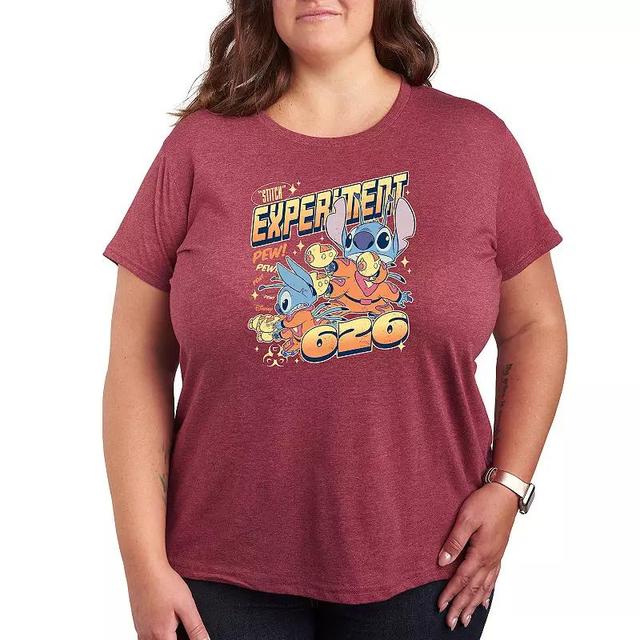 Disneys Lilo & Stitch Plus Experiment 626 Graphic Tee, Womens Product Image