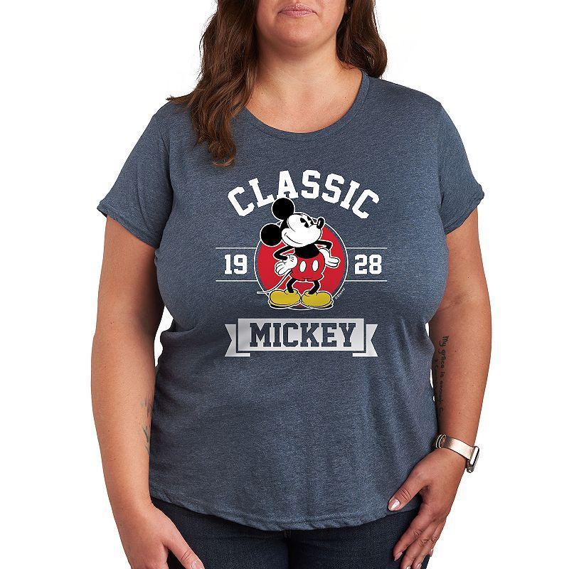 Disneys Mickey Mouse Plus Classic 1928 Graphic Tee, Womens Product Image