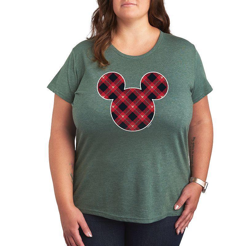 Air Waves Trendy Plus Size Disney Holiday Graphic T-shirt Product Image