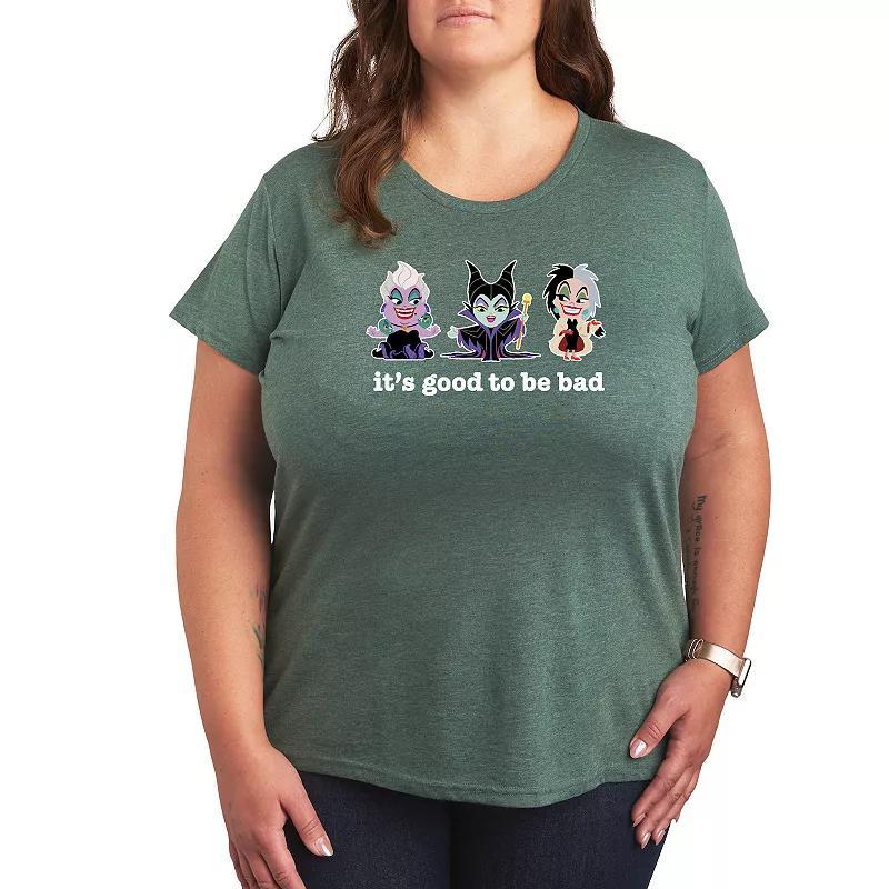 Plus Plant Mom Graphic Tee, Womens Black Product Image