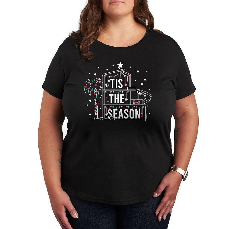 Plus Barbie Tis The Season Dreamhouse Graphic Tee, Girls Product Image