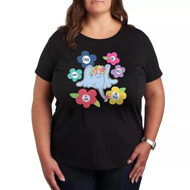 Plus Dr. Seuss Horton Kindness Graphic Tee, Womens Product Image