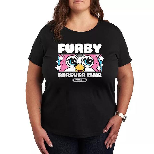 Plus Furby Forever Club Graphic Tee, Womens Product Image