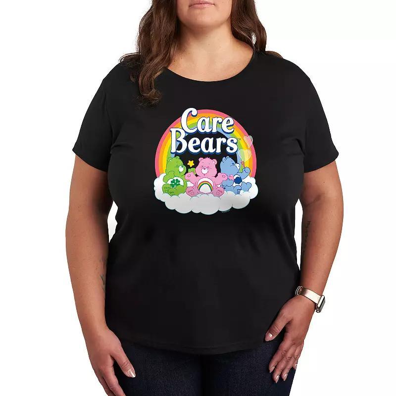 Plus Care Bears Logo Group Graphic Tee, Womens Product Image