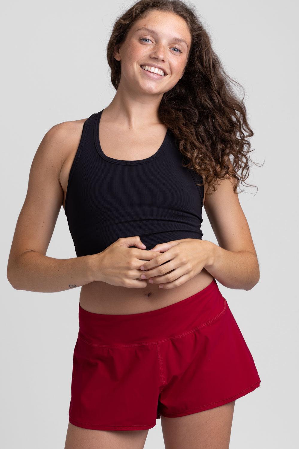 Poppy Run Short - Cranberry Product Image