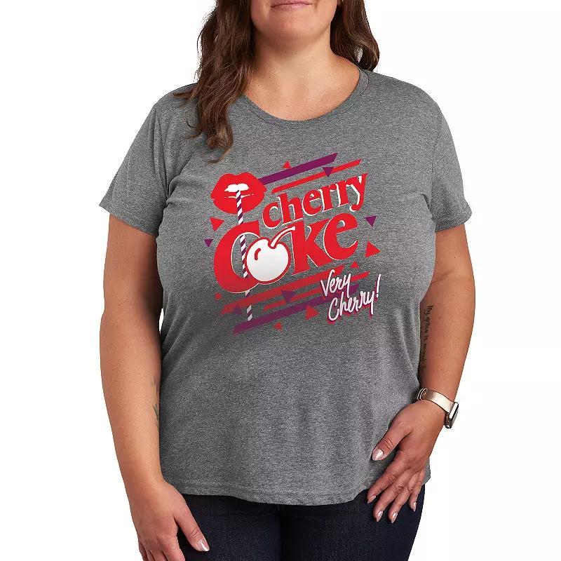 Plus Parks and Recreation Ron Bacon Eggs Graphic Tee, Womens Med Grey Product Image