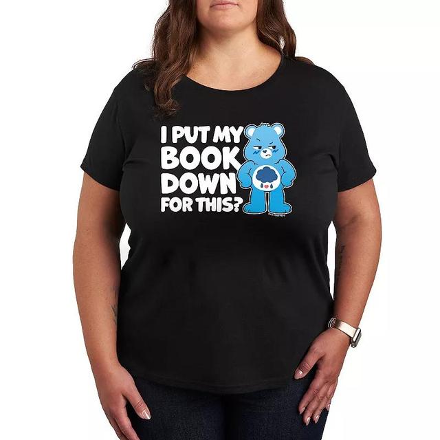 Plus Care Bears I Put My Book Down Graphic Tee, Womens Product Image