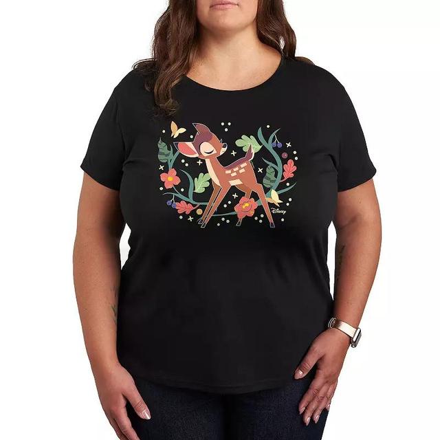 Disneys Bambi Plus Plants Graphic Tee, Womens Product Image