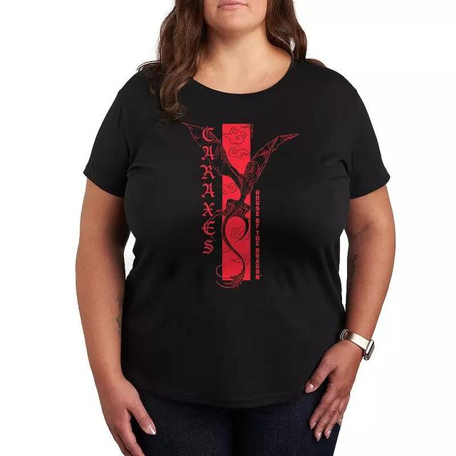 Plus House of the Dragon Caraxes Graphic Tee, Womens Product Image