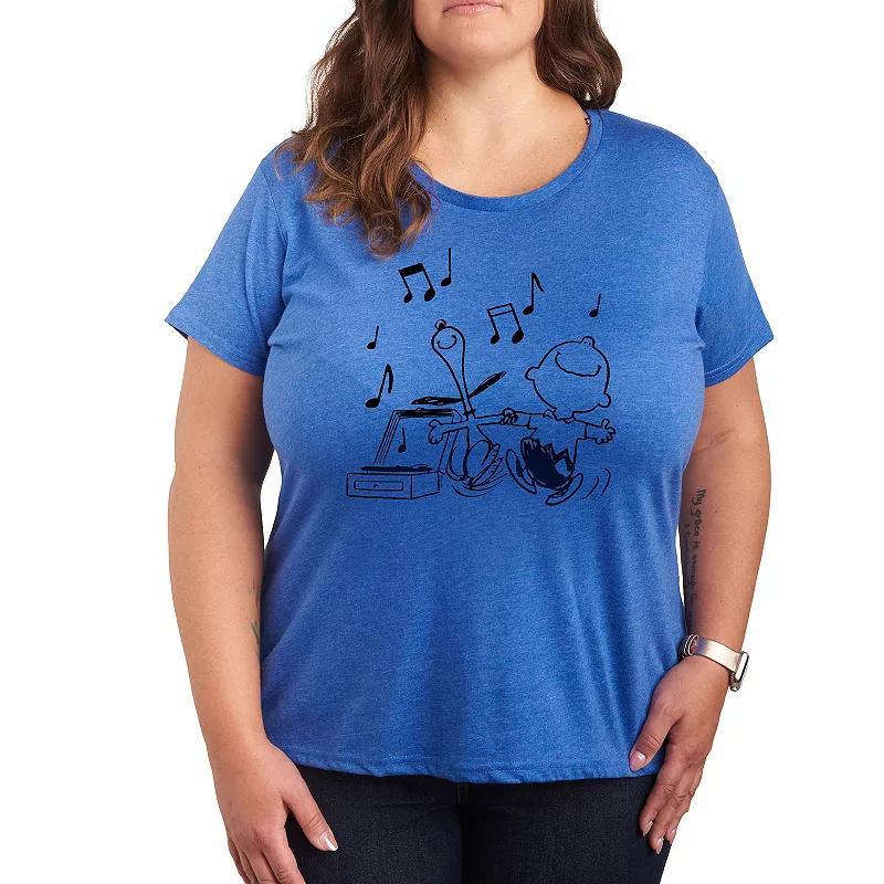 Plus Size Eat Drink And Be Thankful Graphic Tee, Women's, Size: 3XL, Black Product Image