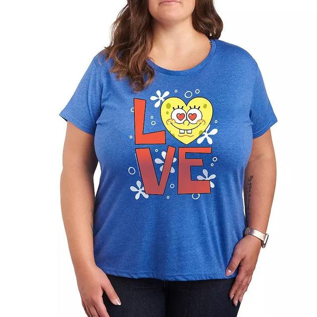 Plus The Wizard Of Oz Scarecrow Graphic Tee, Womens Grey Royal Blue Product Image