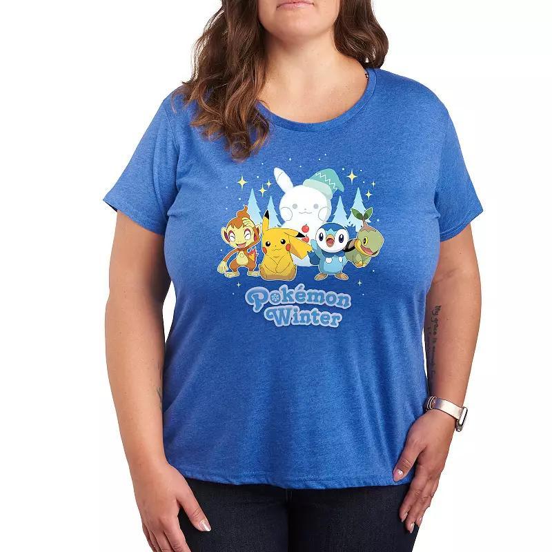 Plus Care Bears 1982 Team Graphic Tee, Womens Blue Product Image