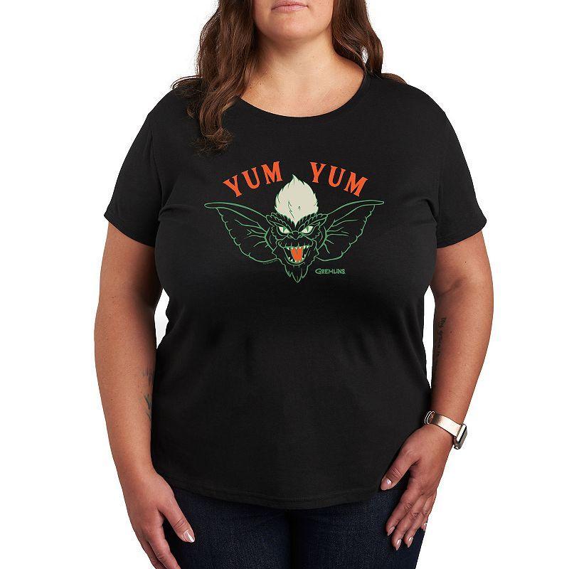 Plus Size Gremlins Yum Yum Graphic Tee, Girls Product Image