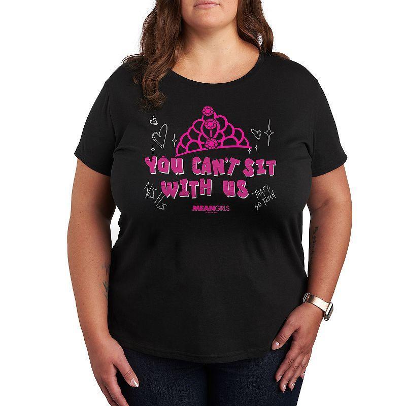 Plus Mean Girls You Cant Sit With Us Graphic Tee, Womens Product Image