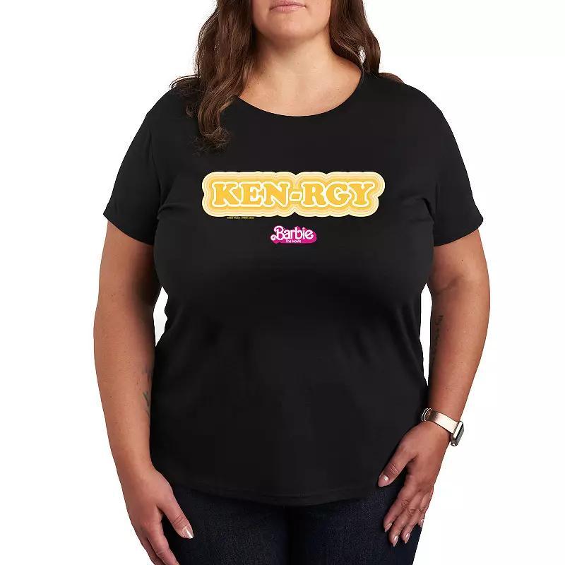 Plus Size Barbie The Movie Kenergy Graphic Tee, Womens Product Image