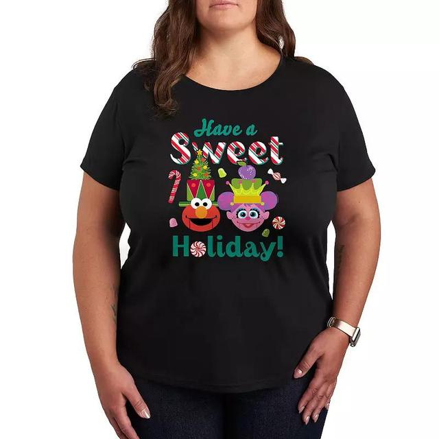 Plus Sesame Street Sweet Holiday Graphic Tee, Girls Product Image