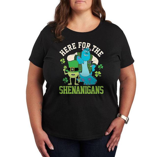 Disney / Pixars Monsters, Inc. Plus Shenanigans Graphic Tee, Womens Product Image