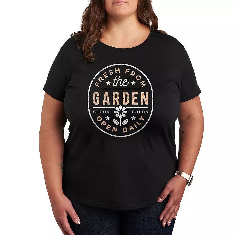 Plus Fresh From The Garden Graphic Tee, Womens Product Image