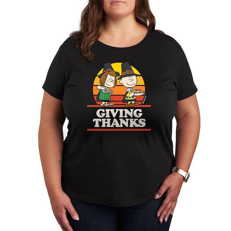 Plus Peanuts Giving Thanks Graphic Tee, Girls Product Image