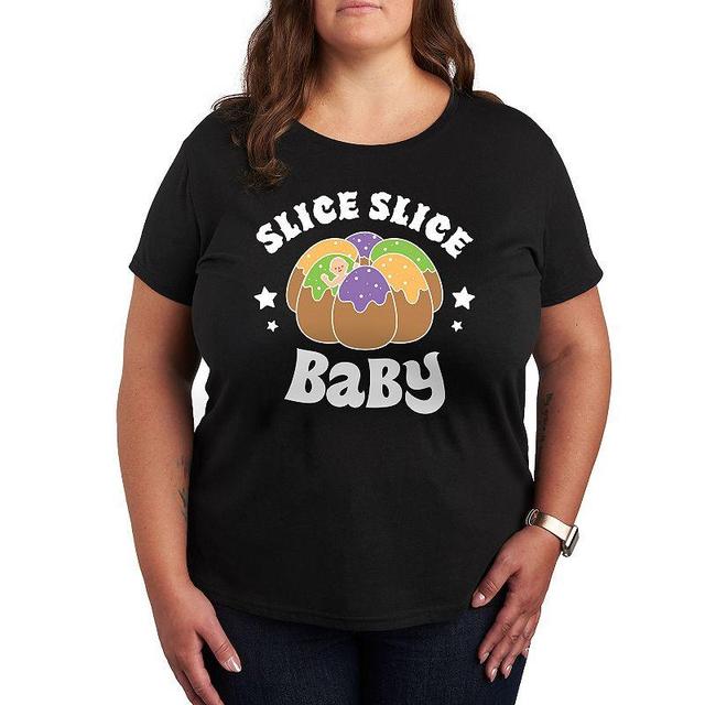 Plus Slice Slice Baby Graphic Tee, Womens Product Image