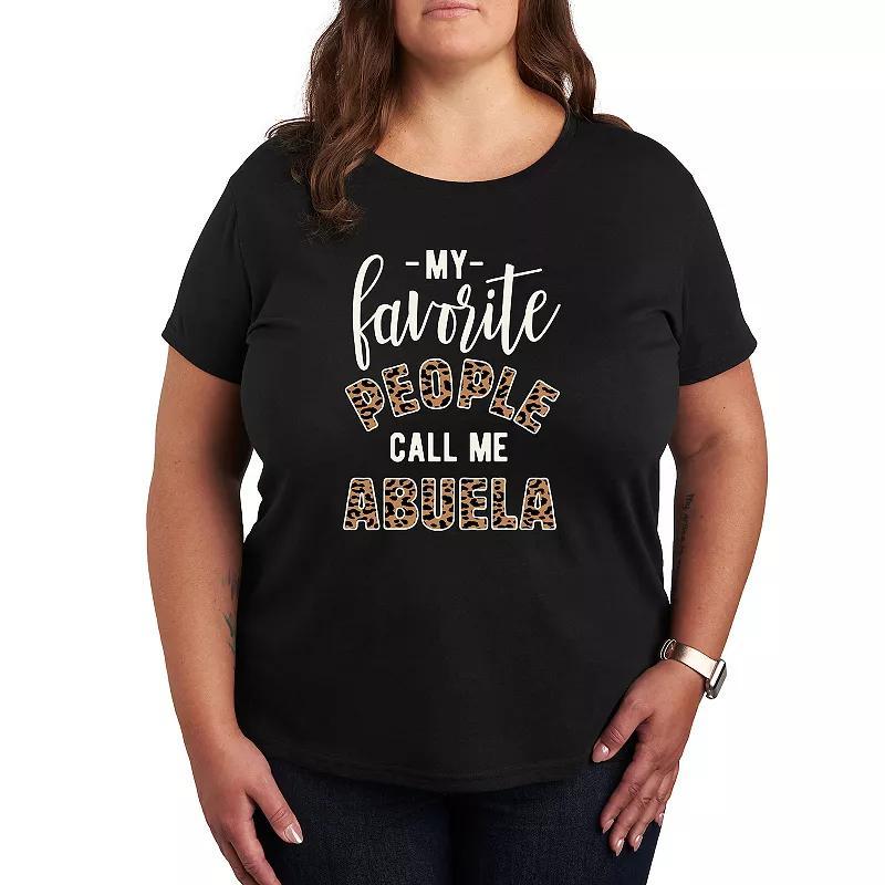 Plus Favorite People Abuela Graphic Tee, Womens Product Image